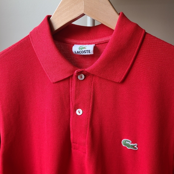 Lacoste Men Polo F5191 Red in size 3, small - Picture 4 of 12